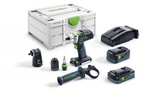 Festool 576462 Cordless Drill QUADRIVE DRC 18/4 5,0/4,0 I-Set