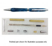 Charnwood 7mm Slimline Pencil Kit (Chrome) - PCL7CH
