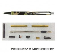 Charnwood 7mm Slimline Pencil Kit (Gun Metal) - PCL7GM
