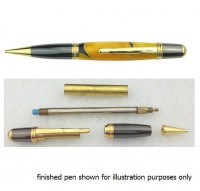 Charnwood Sienna Pencil Kit (Gold & Gun Metal) - PCLSGGM