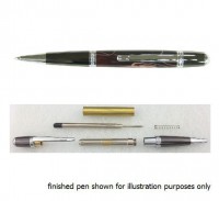 Charnwood Sienna Pen Kit (Chrome and Gunmetal) - PENSCGM