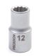 Proxxon 1/2" Drive Socket for XZN Screw - 12mm - 23307