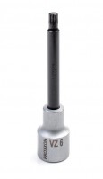 Proxxon 1/2\" Drive Socket with XZN Bit - VZ6 x 100mm - 23370