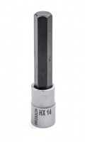Proxxon 1/2\" Drive Socket with Hex Bit - 14mm x 100mm - 23468