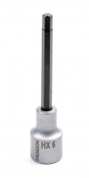 Proxxon 1/2\" Drive Socket with Hex Bit - 6mm x 100mm - 23475