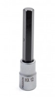 Proxxon 1/2\" Drive Socket with Hex Bit - 12mm x 100mm - 23483