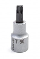 Proxxon 1/2\" Drive Socket with Torx Bit - T50 x 55mm - 23494
