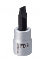 Proxxon 3/8\" Drive Socket with Slotted Bit - 8mm - 23593