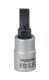 Proxxon 1/4" Drive Socket with Slotted Bit - 5.5mm - 23739