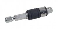 Proxxon 1/4\" Combination Adaptor with Square and Hex Bits Receptacle - 23783