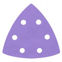 Trend Aluminium Oxide Sheet Sanding Pad, 93mm Delta, 120G (10 Pack) - AB/OSC/120A