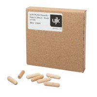 UJK Fluted Dowels - 6mm x 25mm - Pack of 100