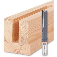 UJK Straight Router Cutter - 12.7mm dia x 62mm cut x 1/2 shank - 111667