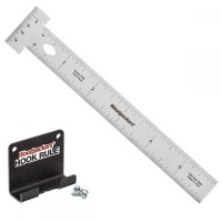Woodpeckers 6 Inch Hook Rule with Rack-It - HR06-20