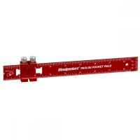 Woodpeckers PAOLINI Pocket Rules Aluminium Version - PPR